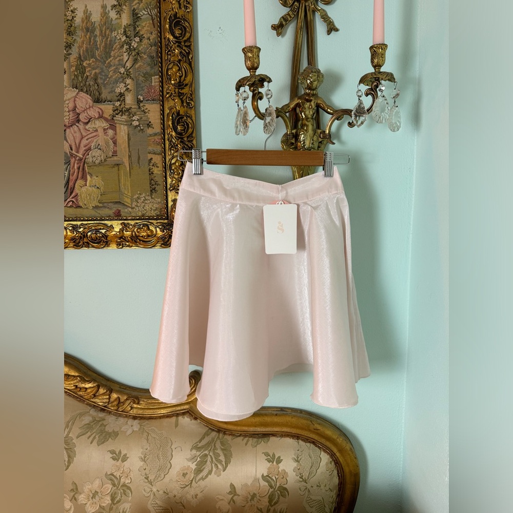 Selkie Peach Fuzz Paper Doll Skirt